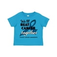 thumbnail image 1 of Inktastic We'll Beat Cancer Together- Colon Cancer Awareness Boys or Girls Toddler T-Shirt, 1 of 5