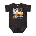 thumbnail image 1 of Inktastic We'll Beat Leukemia Together Leukemia Awareness Boys or Girls Baby Bodysuit, 1 of 5
