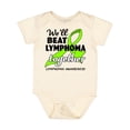 thumbnail image 1 of Inktastic We'll Beat Lymphoma Together Lymphoma Awareness Boys or Girls Baby Bodysuit, 1 of 5