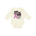 thumbnail image 1 of Inktastic We're Fighting Back Together- Breast Cancer Awareness Month Boys or Girls Long Sleeve Baby Bodysuit, 1 of 5