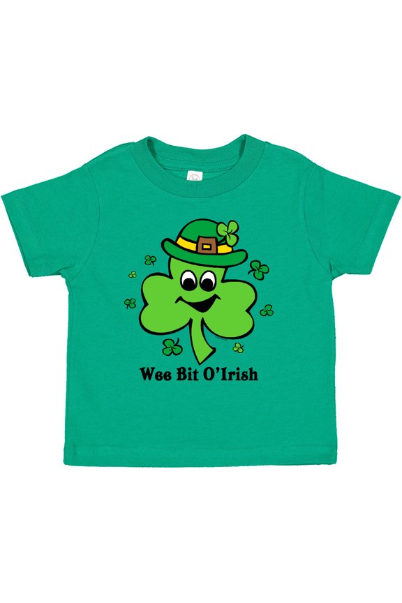 Wee Bit O'Irish Boys or Girls Toddler T-Shirt