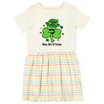 thumbnail image 1 of Inktastic Wee Bit O'irish Girls Toddler Dress, 1 of 5