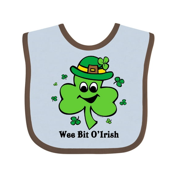 Inktastic Wee Bit O'irish Boys or Girls Baby Bib