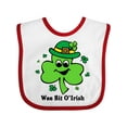 thumbnail image 1 of Inktastic Wee Bit O'irish Boys or Girls Baby Bib, 1 of 4