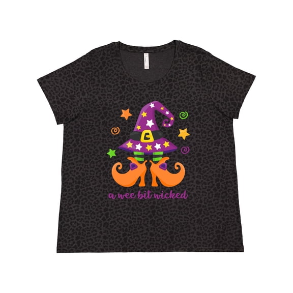 Inktastic Wee Bit Wicked Women's Plus Size T-Shirt