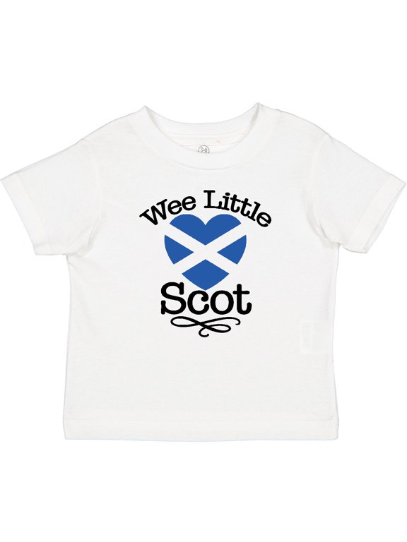 Wee Little Scot Cute Scottish Boys or Girls Baby T-Shirt