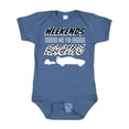 thumbnail image 1 of Inktastic Weekends Are for Racing Race Car Silhouette and Racing Flag Boys or Girls Baby Bodysuit, 1 of 5
