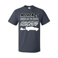 thumbnail image 1 of Inktastic Weekends Are for Racing Race Car Silhouette and Racing Flag T-Shirt, 1 of 5