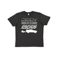 thumbnail image 1 of Inktastic Weekends Are for Racing Race Car Silhouette and Racing Flag Youth T-Shirt, 1 of 5