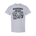 thumbnail image 1 of Inktastic Weekends Are for the Boys Funny Golf Theme T-Shirt, 1 of 5