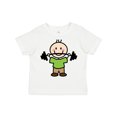 thumbnail image 1 of Inktastic Weightlifting Boy Weightlifter Exercise Boys Toddler T-Shirt, 1 of 5