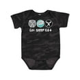 thumbnail image 1 of Inktastic Weightlifting Eat Sleep Lift Sports Boys Baby Bodysuit, 1 of 5