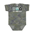 thumbnail image 1 of Inktastic Weightlifting Eat Sleep Lift Sports Boys Baby Bodysuit, 1 of 5