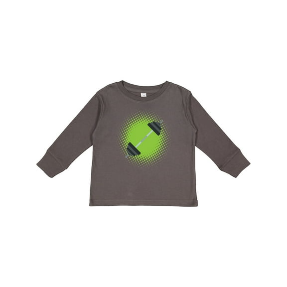 Inktastic Weightlifting Fitness Lifter Boys Long Sleeve Toddler T-Shirt