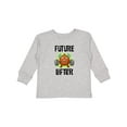 thumbnail image 1 of Inktastic Weightlifting Funny Future Lifter Boys or Girls Long Sleeve Toddler T-Shirt, 1 of 5