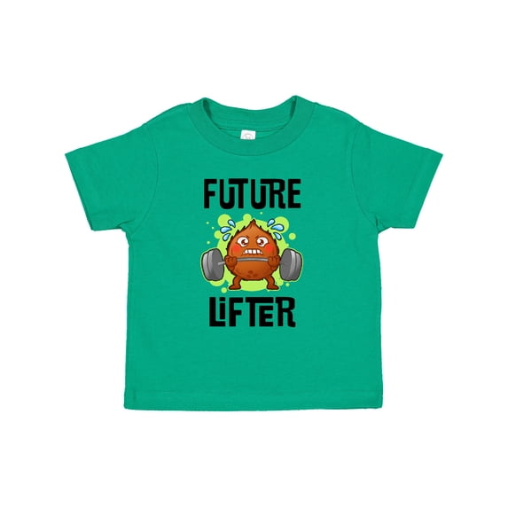 Inktastic Weightlifting Funny Future Lifter Boys or Girls Toddler T-Shirt