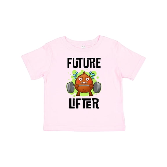 Inktastic Weightlifting Funny Future Lifter Boys or Girls Toddler T-Shirt