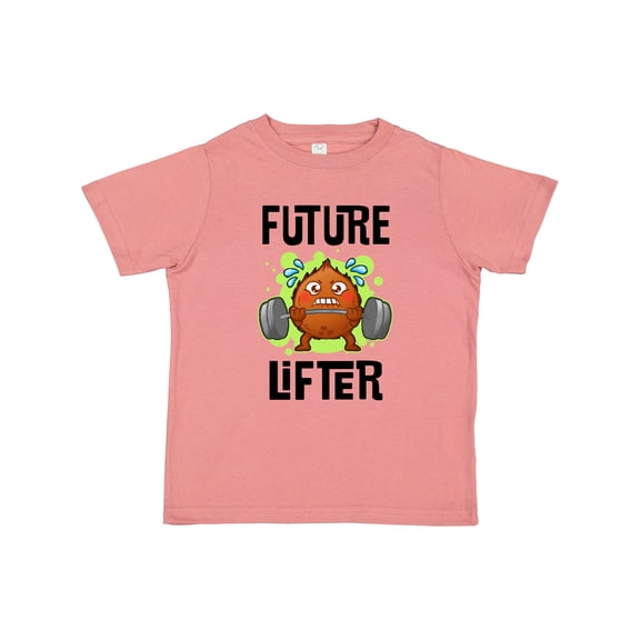 Inktastic Weightlifting Funny Future Lifter Boys or Girls Toddler T-Shirt