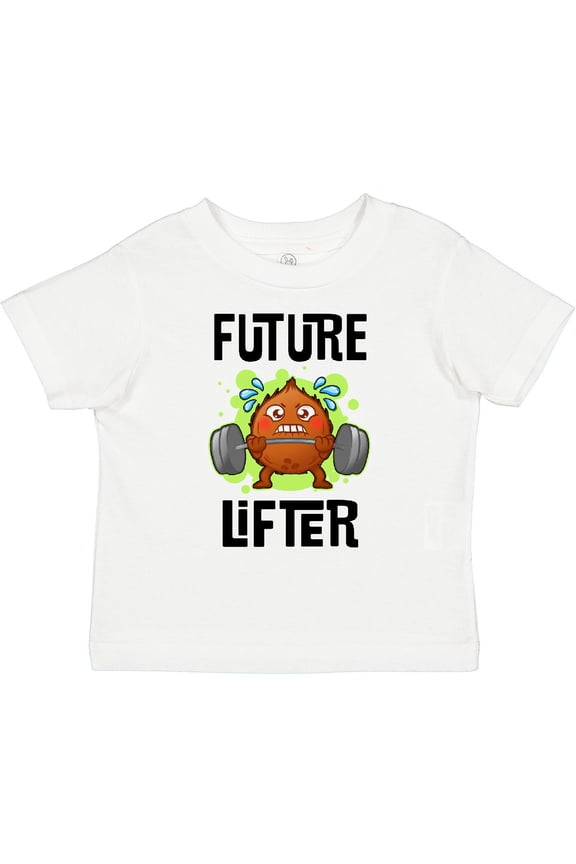 Weightlifting Funny Future Lifter Boys or Girls Toddler T-Shirt