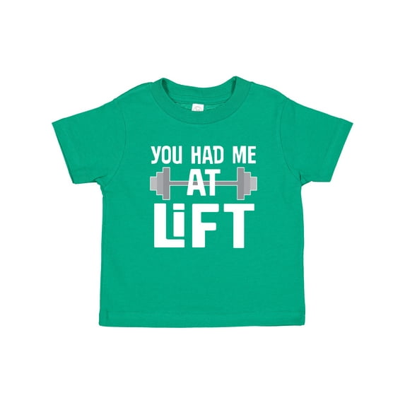 Inktastic Weightlifting You Had Me At Lift Boys or Girls Baby T-Shirt