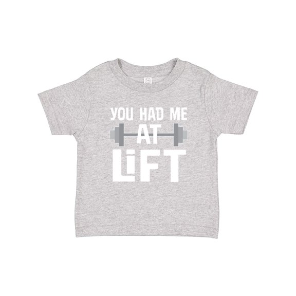 Inktastic Weightlifting You Had Me At Lift Boys or Girls Baby T-Shirt