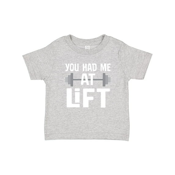 Inktastic Weightlifting You Had Me At Lift Boys or Girls Baby T-Shirt