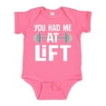 thumbnail image 1 of Inktastic Weightlifting You Had Me at Lift Boys or Girls Baby Bodysuit, 1 of 5