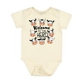 thumbnail image 1 of Inktastic Welcome to the Herd with Cute Black and White Holstein Cows Boys or Girls Baby Bodysuit, 1 of 5