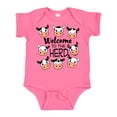 thumbnail image 1 of Inktastic Welcome to the Herd with Cute Black and White Holstein Cows Boys or Girls Baby Bodysuit, 1 of 5