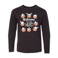 thumbnail image 1 of Inktastic Welcome to the Herd with Cute Black and White Holstein Cows Long Sleeve Youth T-Shirt, 1 of 5
