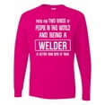 thumbnail image 1 of Inktastic Welder Funny Job Long Sleeve T-Shirt, 1 of 5