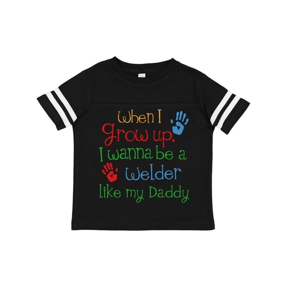 Inktastic Welder Like Daddy Boys or Girls Toddler T-Shirt