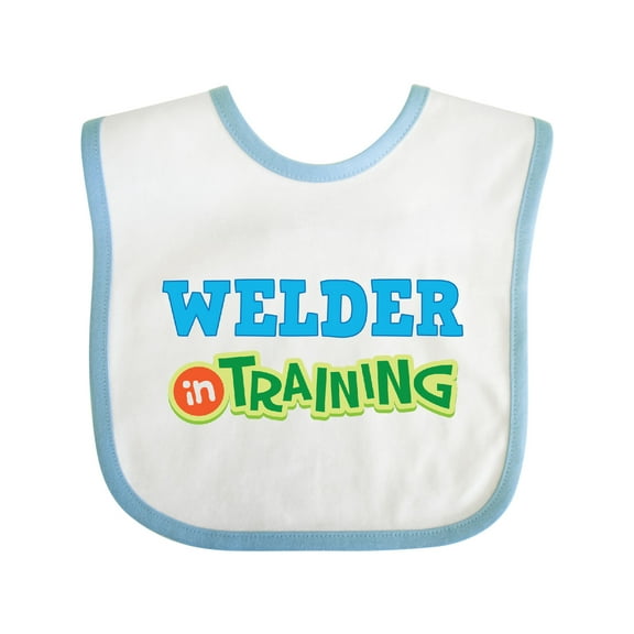 Inktastic Welder in Training Boys or Girls Baby Bib