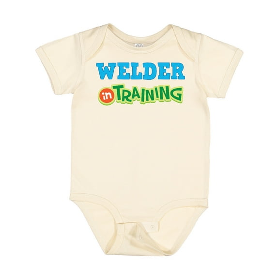 Inktastic Welder in Training Boys or Girls Baby Bodysuit