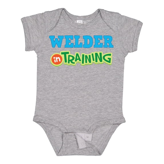 Inktastic Welder in Training Boys or Girls Baby Bodysuit
