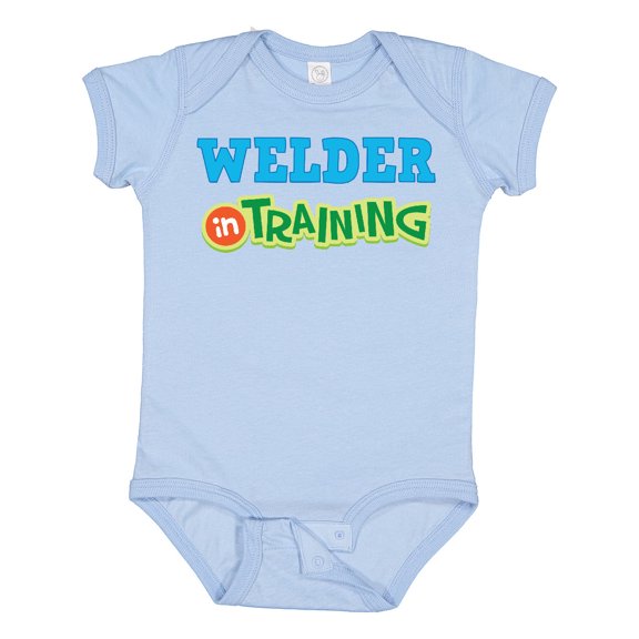 Inktastic Welder in Training Boys or Girls Baby Bodysuit