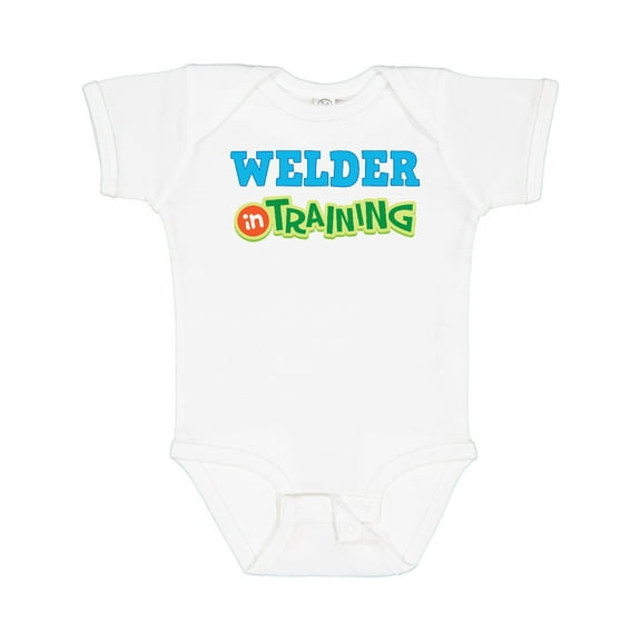 Inktastic Welder in Training Boys or Girls Baby Bodysuit