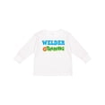 thumbnail image 1 of Inktastic Welder in Training Boys or Girls Long Sleeve Toddler T-Shirt, 1 of 5