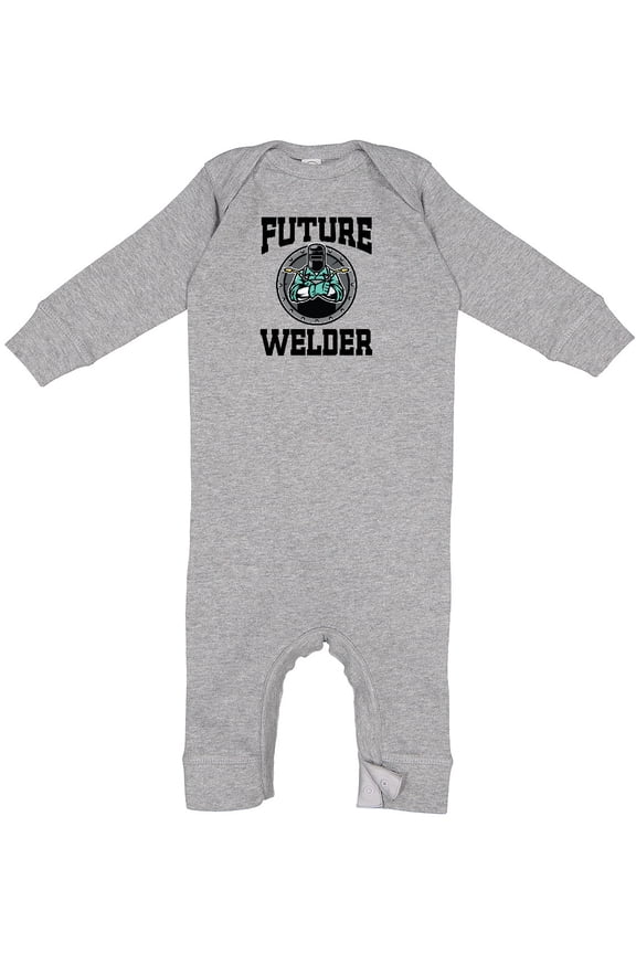 Welding Future Welder Baby Clothes Baby Romper Coveralls