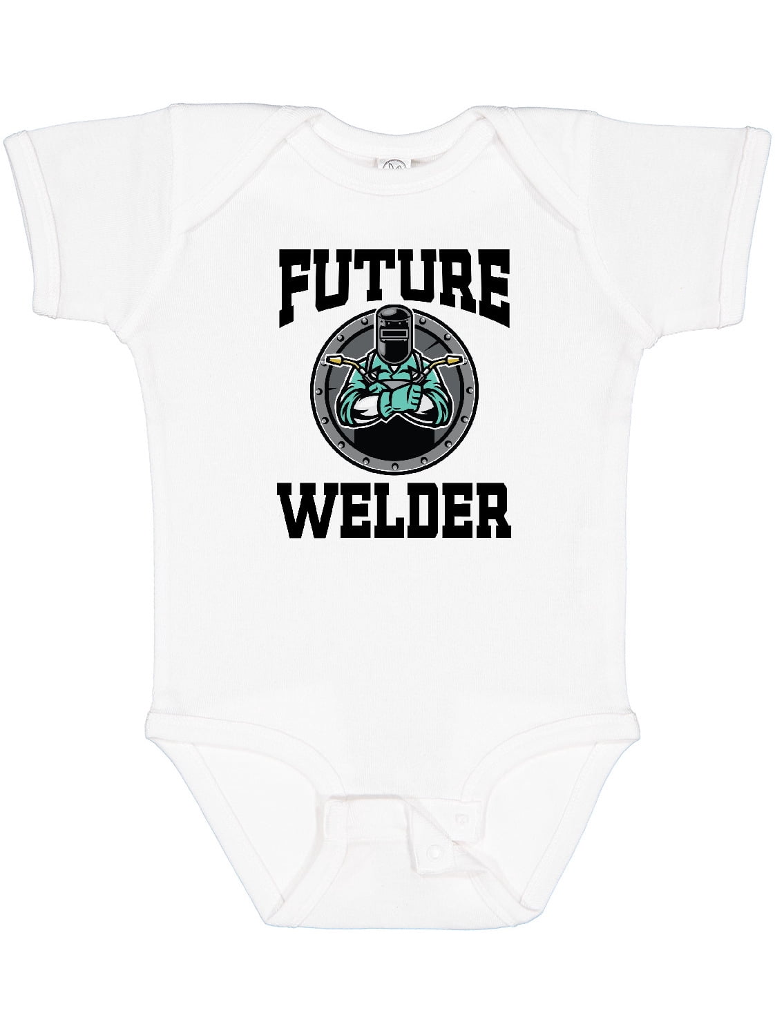 Inktastic Welding Future Welder Baby Clothes Boys or Girls Baby Bodysuit
