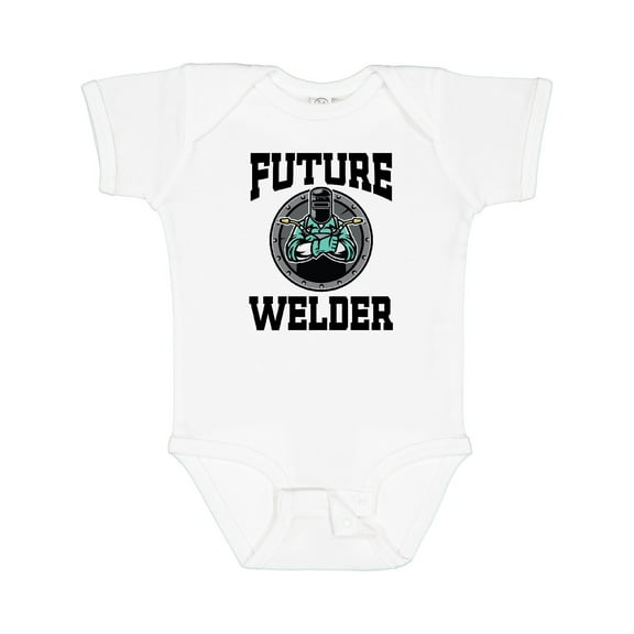 Inktastic Welding Future Welder Baby Clothes Boys or Girls Baby Bodysuit
