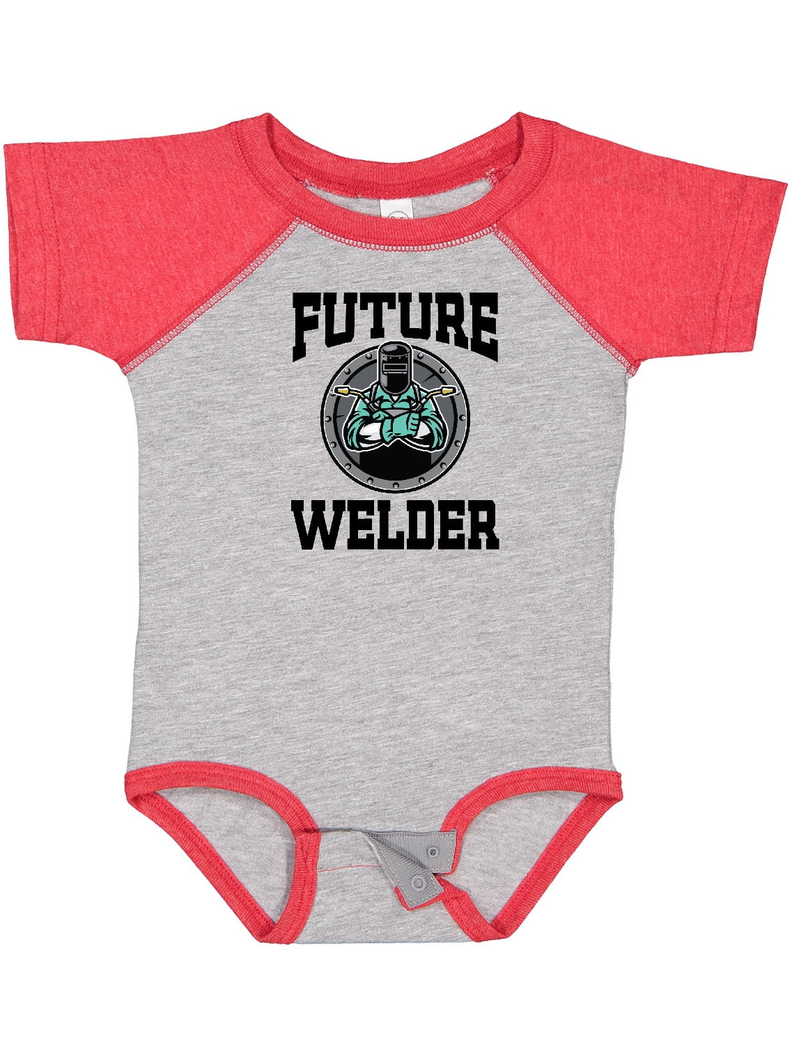 Inktastic Welding Future Welder Baby Clothes Boys or Girls Baby Bodysuit