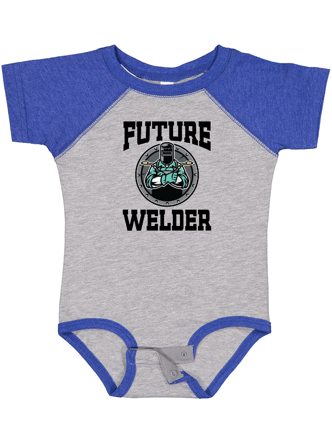 Inktastic Welding Future Welder Baby Clothes Boys or Girls Baby Bodysuit