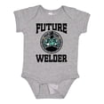 thumbnail image 1 of Inktastic Welding Future Welder Baby Clothes Boys or Girls Baby Bodysuit, 1 of 5