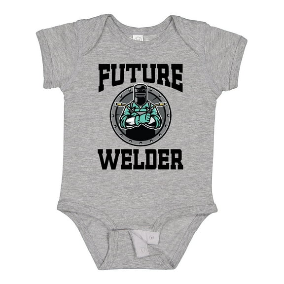 Inktastic Welding Future Welder Baby Clothes Boys or Girls Baby Bodysuit