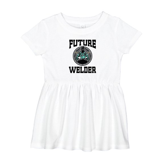 Inktastic Welding Future Welder Baby Clothes Girls Baby Dress