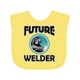 thumbnail image 1 of Inktastic Welding Future Welder Boys Baby Bib, 1 of 4