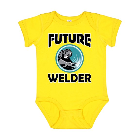 Inktastic Welding Future Welder Boys Baby Bodysuit