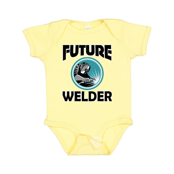 Inktastic Welding Future Welder Boys Baby Bodysuit