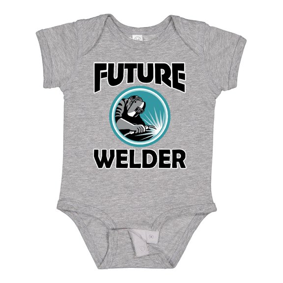 Inktastic Welding Future Welder Boys Baby Bodysuit